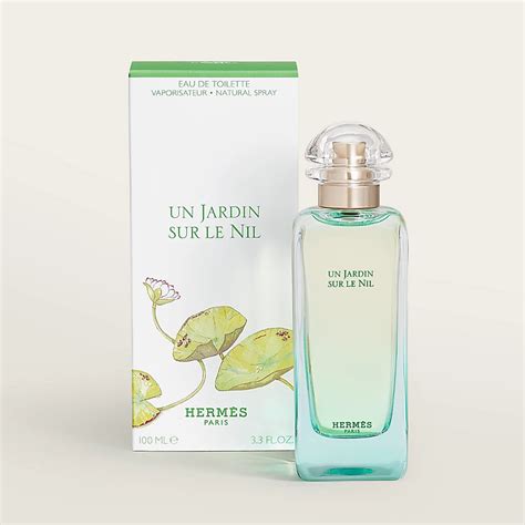 hermes un jardin sur le nil travel size|Hermes nil de jardin.